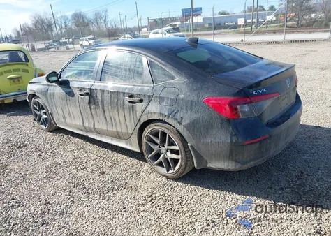 2024 Honda Civic Sport из США, поврежденный, VIN 2HGFE2F50RH581231